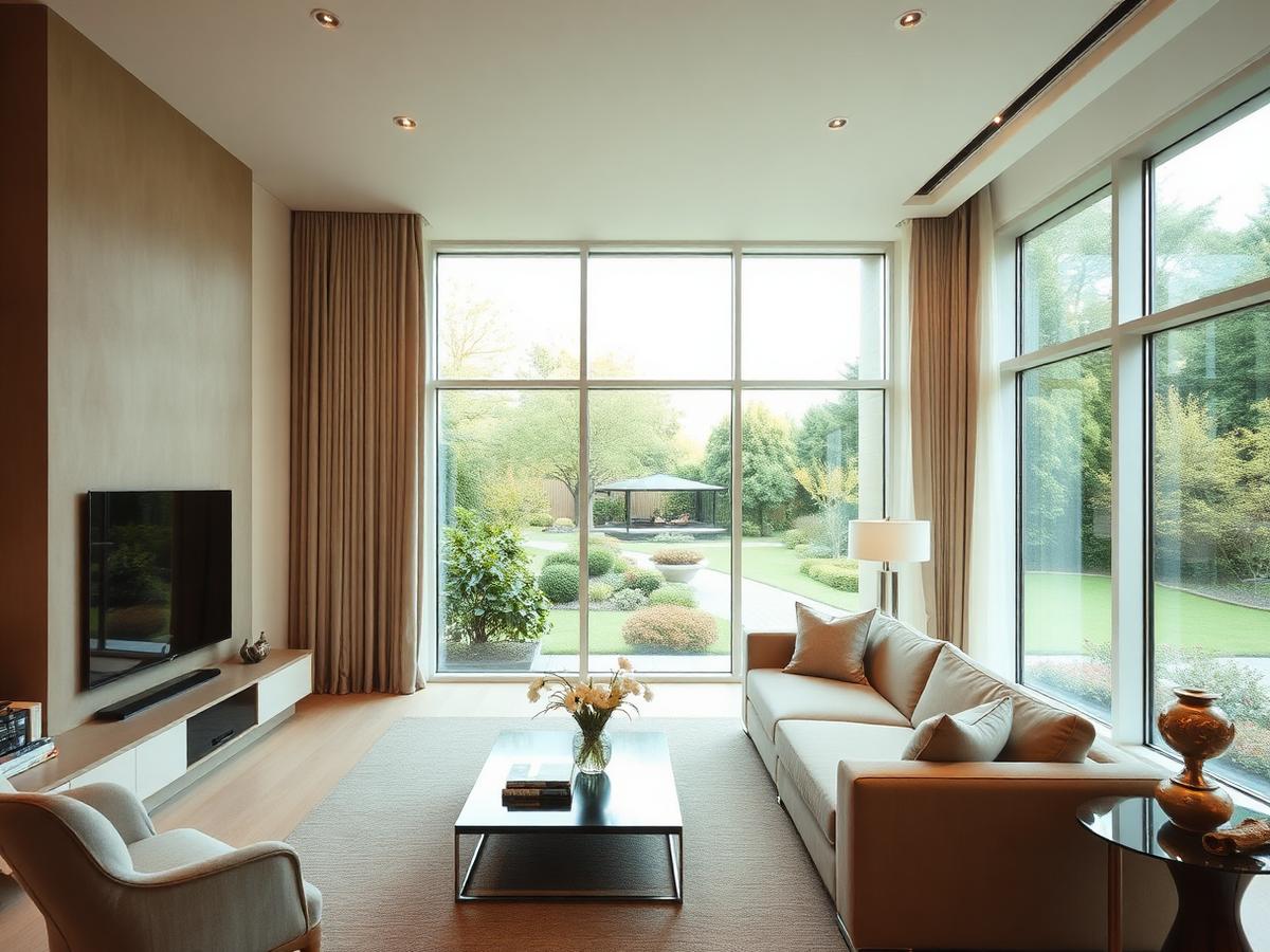 Luxury interior of a modern residence